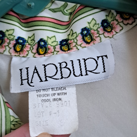 Original Vintage HARBURT Sleeveless Top Shirt Polo Womens Size S - Picture 2 of 4